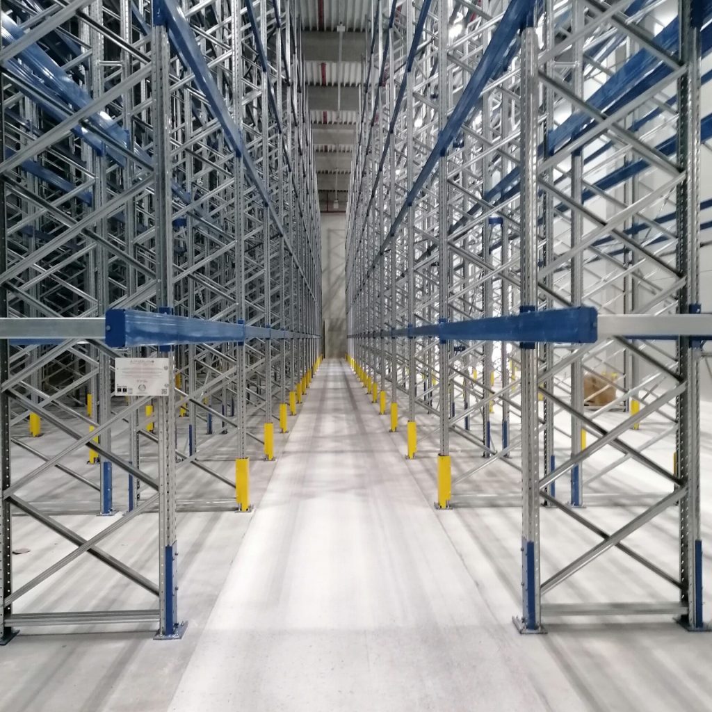 Grinded aisle BTC Logistics